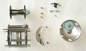 Spool, cage, right side plate